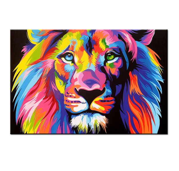 gifts modern home decor canvas print painting wall art abstract lion colorful animal oil painting picture for bedroom living room decoration
gifts modern home decor canvas print painting wall art abstract lion colorful animal oil painting picture for bedroom living room decoration