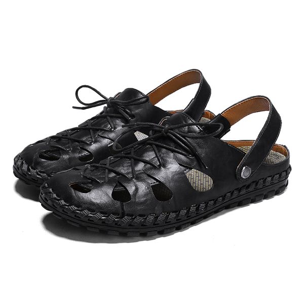shoe big safety leather men da rubber sandalet mesh shoes for ete para erkek fashion sandali playa sandal sport work casual man, Black
shoe big safety leather men da rubber sandalet mesh shoes for ete para erkek fashion sandali playa sandal sport work casual man, Black