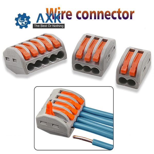 10pcs reusable sell useful new 2/3/5 way reusable spring lever terminal block electric cable connector wire dt271
10pcs reusable sell useful new 2/3/5 way reusable spring lever terminal block electric cable connector wire dt271