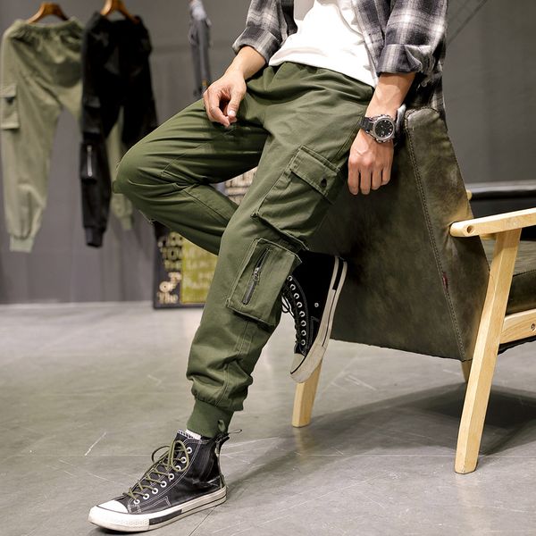 2020 men fashions cargo pants streetwear joggers for men hip hop pants male trousers summer brand mens sport harajuku, Black
2020 men fashions cargo pants streetwear joggers for men hip hop pants male trousers summer brand mens sport harajuku, Black