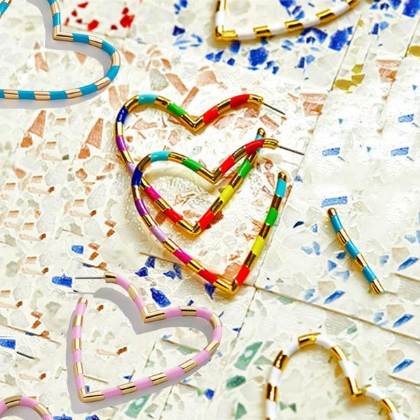 vedawas 2019 new arrival earrings elegant wedding brand design earrings big gold heart shaped for party girls xg3030, Silver
vedawas 2019 new arrival earrings elegant wedding brand design earrings big gold heart shaped for party girls xg3030, Silver