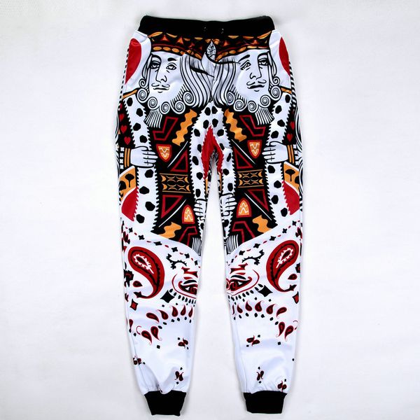 funny 3d mens jogger pants playing cards k king q queen poker face bandanna paisley sweatpants hip hop casual long trousers, Black;white
funny 3d mens jogger pants playing cards k king q queen poker face bandanna paisley sweatpants hip hop casual long trousers, Black;white