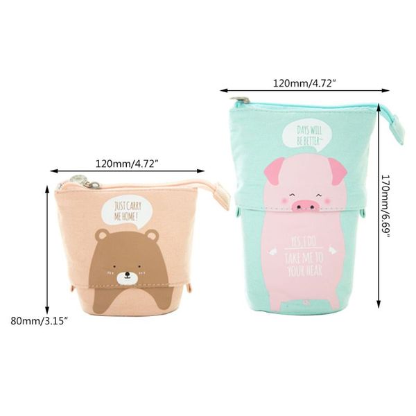 pencil holder case transformer stand stationery box cute cartoon animal school a69c
pencil holder case transformer stand stationery box cute cartoon animal school a69c