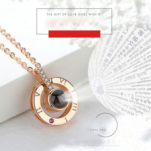 rose gold necklace 100 languages i love you heart love necklace projection pendant necklace valentine's birthday gifts
rose gold necklace 100 languages i love you heart love necklace projection pendant necklace valentine's birthday gifts