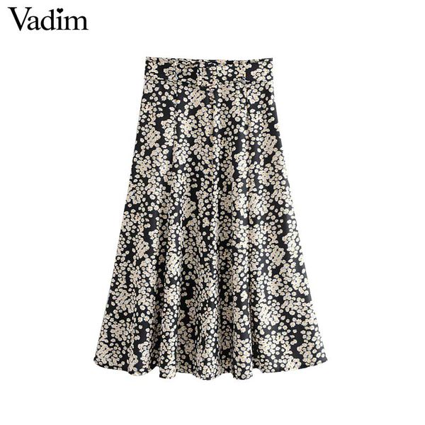 vadim women stylish floral print skirt faldas mujer side zipper sashes female casual vintage solid chic a line skirts ba687, Black
vadim women stylish floral print skirt faldas mujer side zipper sashes female casual vintage solid chic a line skirts ba687, Black