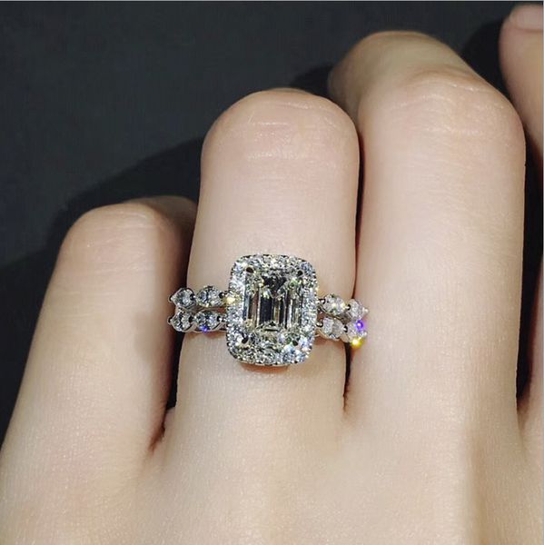 wholesale-y jewelry 925 sterling silver princess cut white z cz diamond promise rings eternity women wedding band ring for lovers, Slivery;golden
wholesale-y jewelry 925 sterling silver princess cut white z cz diamond promise rings eternity women wedding band ring for lovers, Slivery;golden