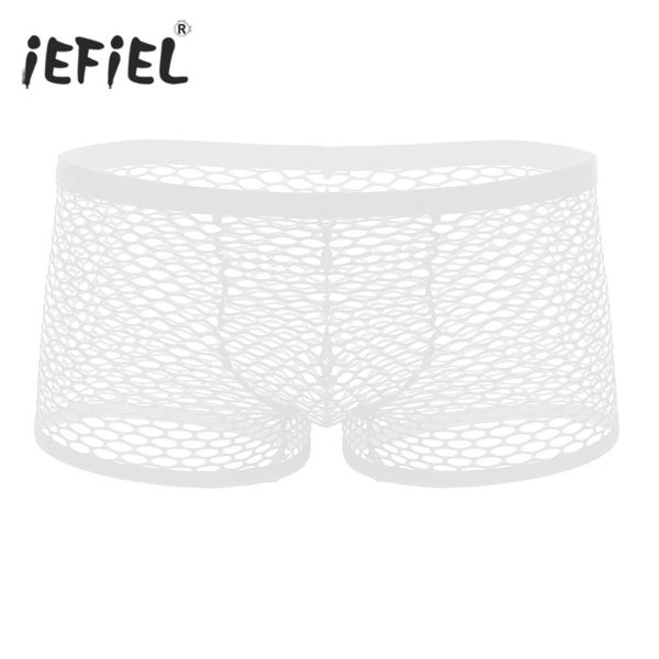 mens fishnet lingerie panties breathable mesh see through sheer hollow out low rise boxer briefs gay male men's underwear, Black;white
mens fishnet lingerie panties breathable mesh see through sheer hollow out low rise boxer briefs gay male men's underwear, Black;white