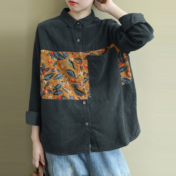5xl large size women kimono cardigan winter fashion long sleeve floral printed button turn-down collar corduroy camisa mujer, White
5xl large size women kimono cardigan winter fashion long sleeve floral printed button turn-down collar corduroy camisa mujer, White
