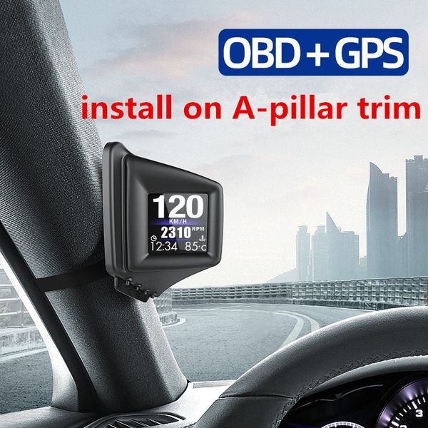 2020 obd+gps smart gauge with 270 degree flip screen a-pillar trim or put dashboard install clear fault code speedometer car
2020 obd+gps smart gauge with 270 degree flip screen a-pillar trim or put dashboard install clear fault code speedometer car