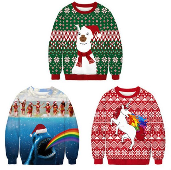 mens designer sweatshirt christmas animal digital printing female round neck sweater plus size luxury couple cartoon hoodies 2020 new, Black
mens designer sweatshirt christmas animal digital printing female round neck sweater plus size luxury couple cartoon hoodies 2020 new, Black
