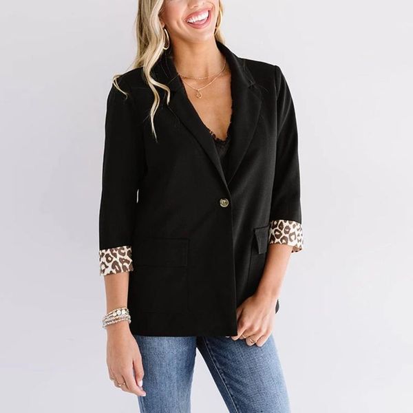 dropship 2020 autumn women blazers leopard long sleeve loose casual blazers single button solid blazer femme jacket plus size, White;black
dropship 2020 autumn women blazers leopard long sleeve loose casual blazers single button solid blazer femme jacket plus size, White;black