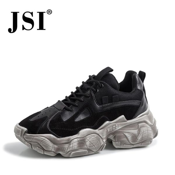 jsi spring mesh sports shoes fashion leather thick bottom ladies sports shoes outdoor breathable casual jy171, Black
jsi spring mesh sports shoes fashion leather thick bottom ladies sports shoes outdoor breathable casual jy171, Black