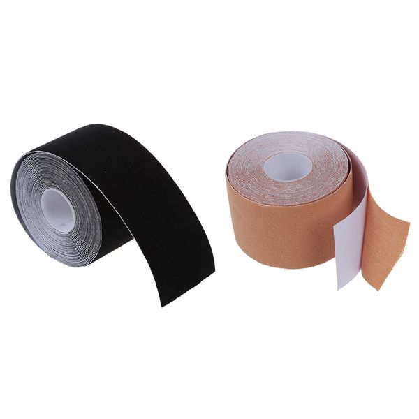 new sale 2 roll sports kinesiology muscles care fitness athletic health tape 5m x 5cm - black & apricot
new sale 2 roll sports kinesiology muscles care fitness athletic health tape 5m x 5cm - black & apricot