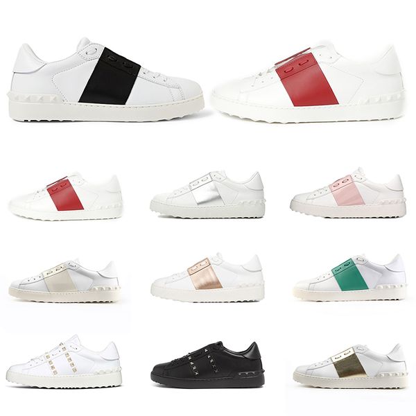 platform men women casual shoes triple black green pink red stripe mens womens leather sports sneakers size 35-46
platform men women casual shoes triple black green pink red stripe mens womens leather sports sneakers size 35-46