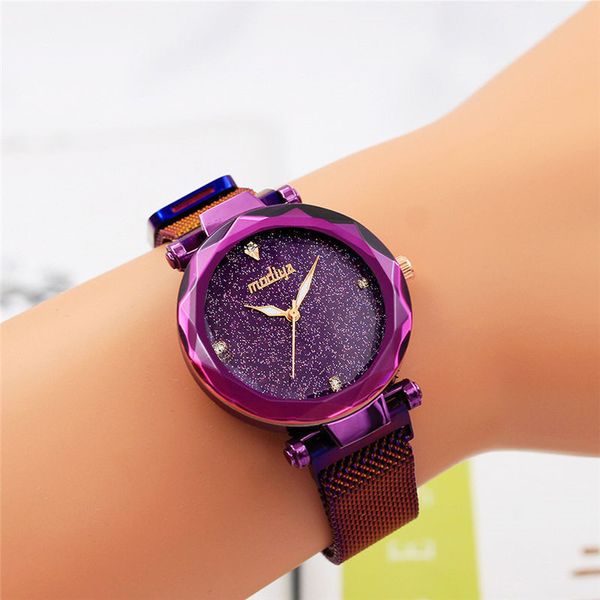 montre femme women bracelet watches 2019 sell star sky dial clock luxury gold ladies quartz wrist watch new bayan kol saati, Slivery;brown
montre femme women bracelet watches 2019 sell star sky dial clock luxury gold ladies quartz wrist watch new bayan kol saati, Slivery;brown