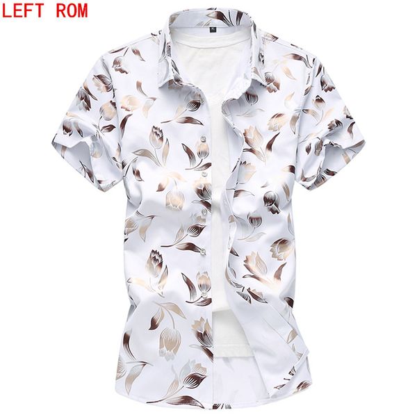 2018 retro floral printed men casual shirts classic men dress shirt men's short sleeve brand new fashion summer shirts, White;black
2018 retro floral printed men casual shirts classic men dress shirt men's short sleeve brand new fashion summer shirts, White;black