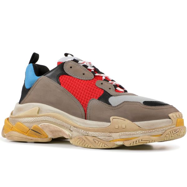 2019 designer paris 17fw triple s fashion men women black white leather triple-s flat casual shoes tripler tennis luxury flange sneakers
2019 designer paris 17fw triple s fashion men women black white leather triple-s flat casual shoes tripler tennis luxury flange sneakers
