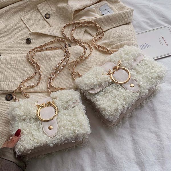 elegant female square crossbody bag 2019 winter new quality soft plush women's handbag chain shoulder messenger bag
elegant female square crossbody bag 2019 winter new quality soft plush women's handbag chain shoulder messenger bag