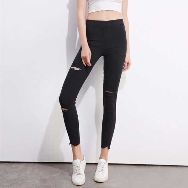 hole ripped jeans women summer plus size l-5xl women jeggings cool denim high waist skinny jeans pants pencil trousers black, Blue
hole ripped jeans women summer plus size l-5xl women jeggings cool denim high waist skinny jeans pants pencil trousers black, Blue