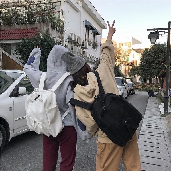 fashion backpack 2019 solid backpack girl school bags for teenage college wind women schoolbag high student bag
fashion backpack 2019 solid backpack girl school bags for teenage college wind women schoolbag high student bag