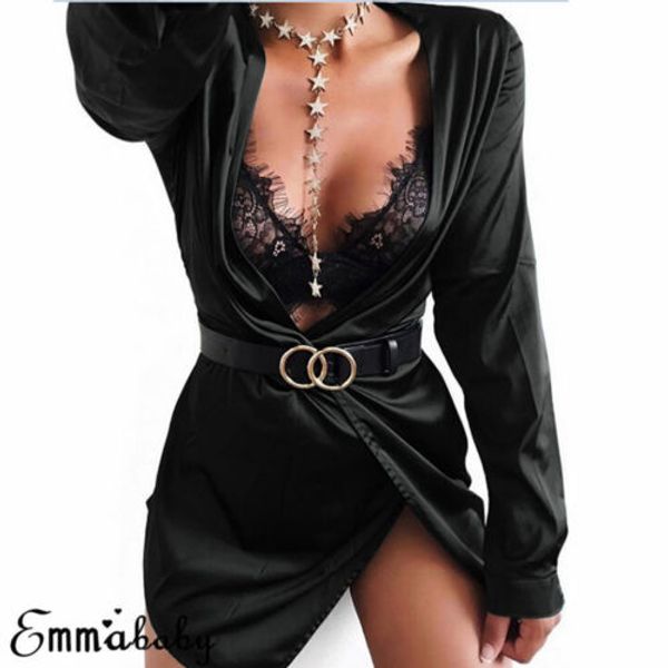 retro new womens deep-v bodycon satin bandage bodycon plunge knot wrap party casual clubwear mini dress vestido infantil, Black;gray
retro new womens deep-v bodycon satin bandage bodycon plunge knot wrap party casual clubwear mini dress vestido infantil, Black;gray