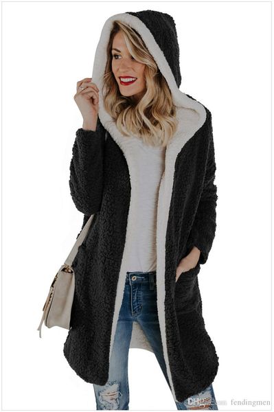 winter womens designer coats fashion fluffy faux lamb wool solid color hooded long coats casual womens coats, Black
winter womens designer coats fashion fluffy faux lamb wool solid color hooded long coats casual womens coats, Black