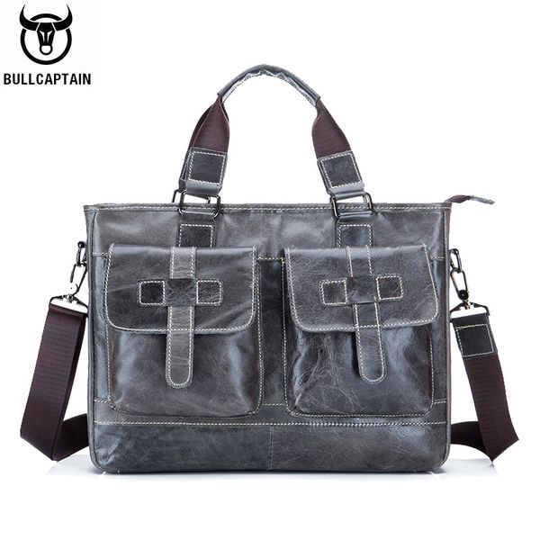 bullcaptain men's leather briefcase can be used for 14-inch notebook large-capacity work bags business shoulder messenger bag
bullcaptain men's leather briefcase can be used for 14-inch notebook large-capacity work bags business shoulder messenger bag