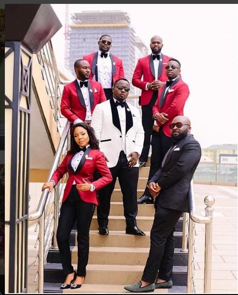 red/white/black mens wedding tuxedos shawl lapel groom groomsmen tuxedos popular man blazers jacket 2 piece suit(jacket+pants+tie) 16, Black;gray
red/white/black mens wedding tuxedos shawl lapel groom groomsmen tuxedos popular man blazers jacket 2 piece suit(jacket+pants+tie) 16, Black;gray