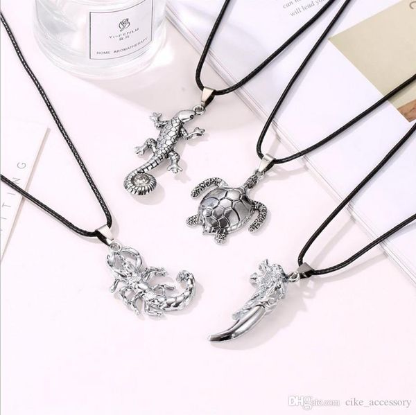 pendant necklace black string rope pendant sword sea turtle lizard hawk whirlwind skull cross scorpion wolf tooth map silver plated for men
pendant necklace black string rope pendant sword sea turtle lizard hawk whirlwind skull cross scorpion wolf tooth map silver plated for men