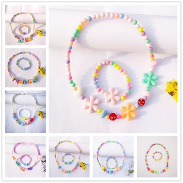 cute sweet candy color kids jewelry 2pcs children necklace bracelet sets for girl gift multicolor choose fj639, Red;brown
cute sweet candy color kids jewelry 2pcs children necklace bracelet sets for girl gift multicolor choose fj639, Red;brown