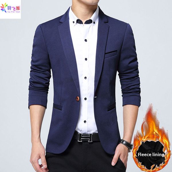 winter fleece casual mens blazer jacket slim fit men's blazer black blue big size 5xl business wedding suit jacket homme, White;black
winter fleece casual mens blazer jacket slim fit men's blazer black blue big size 5xl business wedding suit jacket homme, White;black