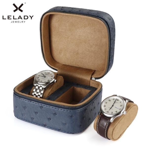 lelady luxury watch box 2 grids pu leather watch stand case bracelet holder boxes stoagre box for clock watches, Black;blue
lelady luxury watch box 2 grids pu leather watch stand case bracelet holder boxes stoagre box for clock watches, Black;blue