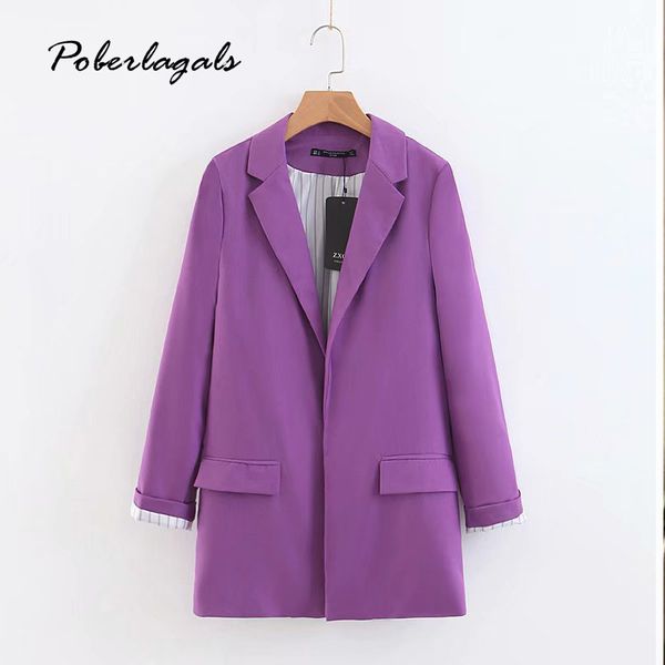 fashion trend blazer 2019 women retro long sleeve casual blazer for office lady candy color stitching femme suit jacket, White;black
fashion trend blazer 2019 women retro long sleeve casual blazer for office lady candy color stitching femme suit jacket, White;black