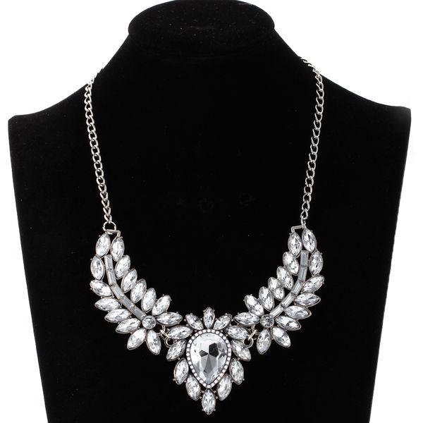 wholesale vintage jewelry clear crystal flower chokers necklace women elegant silver statement necklaces & pendants, Golden;silver
wholesale vintage jewelry clear crystal flower chokers necklace women elegant silver statement necklaces & pendants, Golden;silver