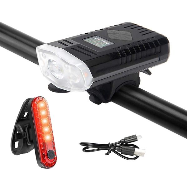 cycling bike lights front headlight and rear tail light, super bright led waterproof bicycle light with alarm
cycling bike lights front headlight and rear tail light, super bright led waterproof bicycle light with alarm
