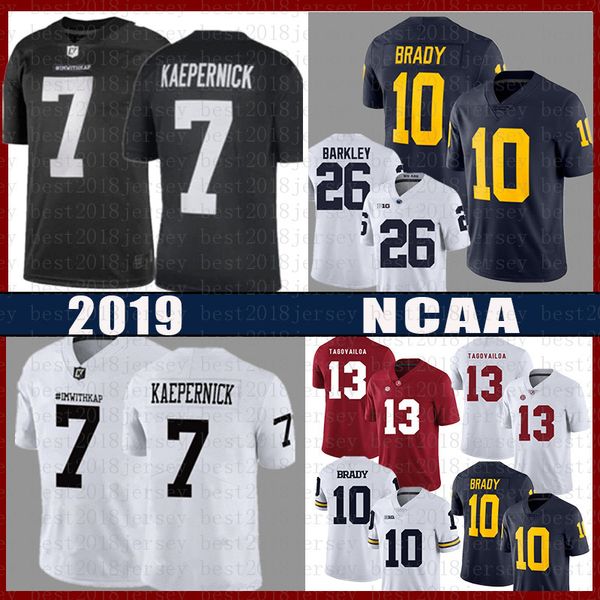 im with kap colin 7 kaepernick imwithkap jersey 26 saquon barkley 10 tom brady 13 tua tagovailoa tide wolverines lion wolverines tide ecer, Black;red
im with kap colin 7 kaepernick imwithkap jersey 26 saquon barkley 10 tom brady 13 tua tagovailoa tide wolverines lion wolverines tide ecer, Black;red