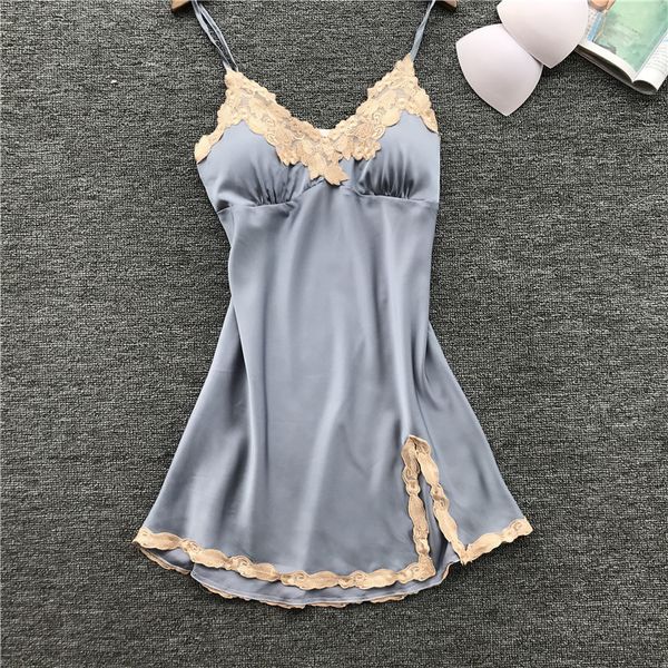 women's sleepwear lisacmvpnel spaghetti strap lace women nightdress with removeable pad deep v female lingerie, Black;red
women's sleepwear lisacmvpnel spaghetti strap lace women nightdress with removeable pad deep v female lingerie, Black;red