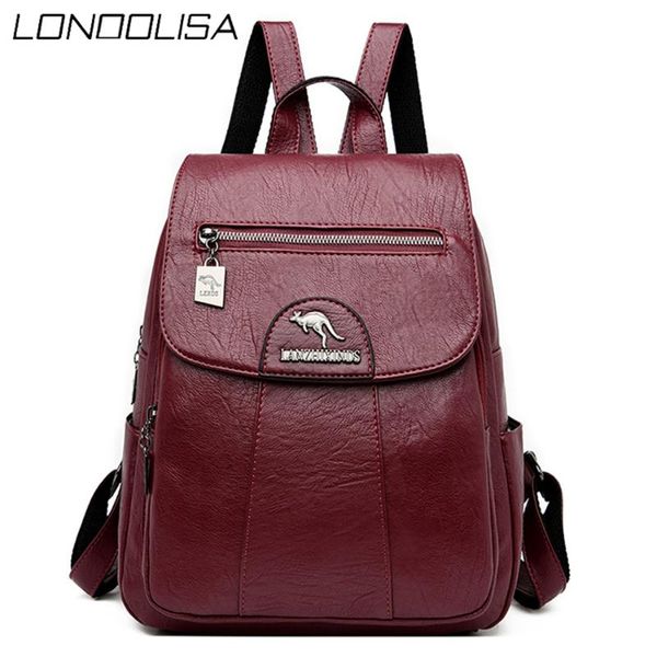 2020 women leather backpacks female vintage backpack for girls school bag travel bagpack ladies sac a dos back pack
2020 women leather backpacks female vintage backpack for girls school bag travel bagpack ladies sac a dos back pack