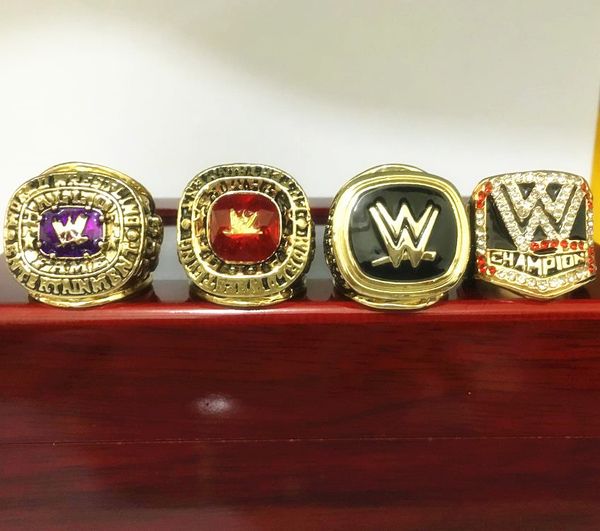 4pcs/set 2004 2008 2015 2016 world wrestling hall of fame championship ring wholesale ing, Golden;silver
4pcs/set 2004 2008 2015 2016 world wrestling hall of fame championship ring wholesale ing, Golden;silver