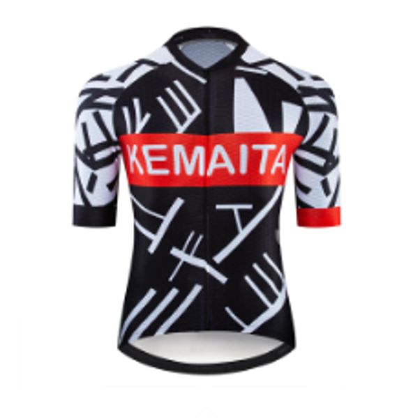 kemaita pro men short sleeves cycling jersey breathable team bike wear outdoor jersey ciclismo maillot, Black;blue
kemaita pro men short sleeves cycling jersey breathable team bike wear outdoor jersey ciclismo maillot, Black;blue