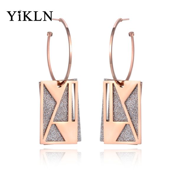 yikln original design hollow geometric stainless steel jewelry frosted square curved disc hoop earrings for women girls ye19017, Golden;silver
yikln original design hollow geometric stainless steel jewelry frosted square curved disc hoop earrings for women girls ye19017, Golden;silver