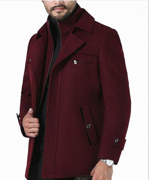lapel neck button zipper business style fashion hoome clothing casual corta vento mens winter solid color long coats, Tan;black
lapel neck button zipper business style fashion hoome clothing casual corta vento mens winter solid color long coats, Tan;black