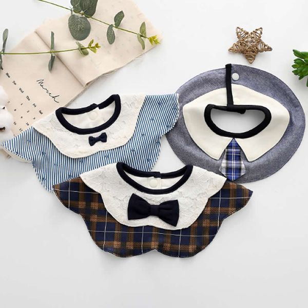 Children's Baby Tie Gentleman Wedding Baby Bib Cotton Turban Accessories 360 Degree Round Waterproof Men's Baby Bib
Children's Baby Tie Gentleman Wedding Baby Bib Cotton Turban Accessories 360 Degree Round Waterproof Men's Baby Bib