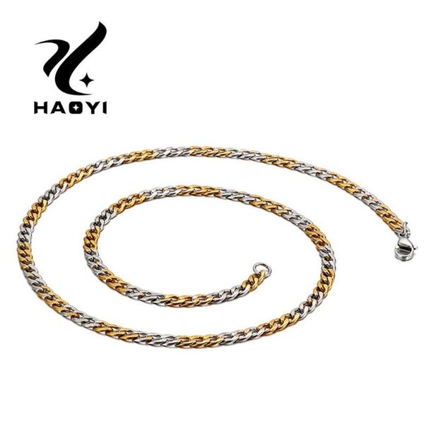 haoyi fashion gold cross silver stainless steel necklace charm trend men's jewelry party accessories wholesale
haoyi fashion gold cross silver stainless steel necklace charm trend men's jewelry party accessories wholesale