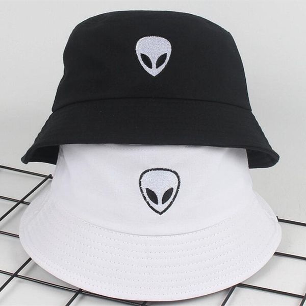 new alien bucket hat bob caps hip hop men women summer panama cap beach fishing boonie hat black white two sides hat, Blue;gray
new alien bucket hat bob caps hip hop men women summer panama cap beach fishing boonie hat black white two sides hat, Blue;gray