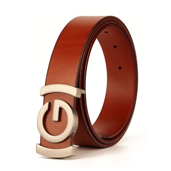 brand cowhide genuine leather men's belts smooth buckle g jeans male fashion waistband strap leather belt for men women t200327, Black;brown
brand cowhide genuine leather men's belts smooth buckle g jeans male fashion waistband strap leather belt for men women t200327, Black;brown