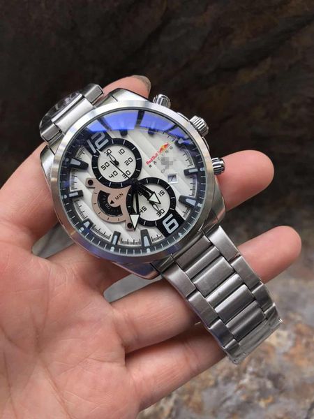 luxury mens watches quartz satch all function all pointers work boss waterproof man chronograph royal oak wristwatches montre homme, Slivery;brown
luxury mens watches quartz satch all function all pointers work boss waterproof man chronograph royal oak wristwatches montre homme, Slivery;brown