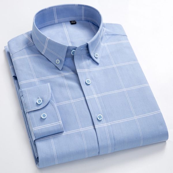 men's 100% cotton long sleeves shirt big plaid turn-down button collar shirt stripes casual shirts plus size s-8xl, White;black
men's 100% cotton long sleeves shirt big plaid turn-down button collar shirt stripes casual shirts plus size s-8xl, White;black