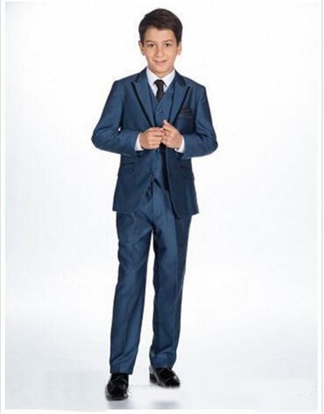 blue boy's formal wear for wedding boy suits tuxedos custom-made boys' formal occasion suits, Black
blue boy's formal wear for wedding boy suits tuxedos custom-made boys' formal occasion suits, Black