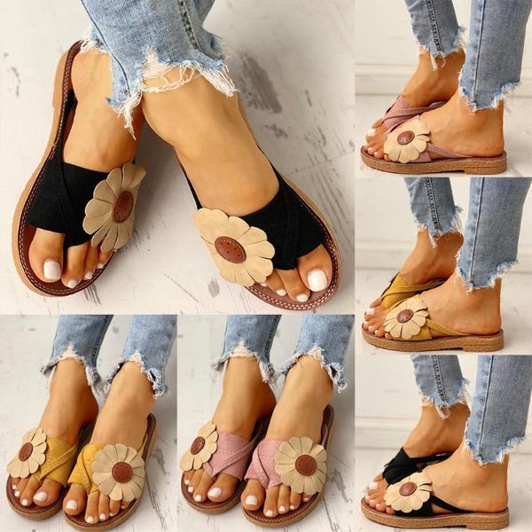 women flat sandals toe post flower design sandals peep-toe flats shoes summer beach lightweight sandalias mujer d30, Black
women flat sandals toe post flower design sandals peep-toe flats shoes summer beach lightweight sandalias mujer d30, Black